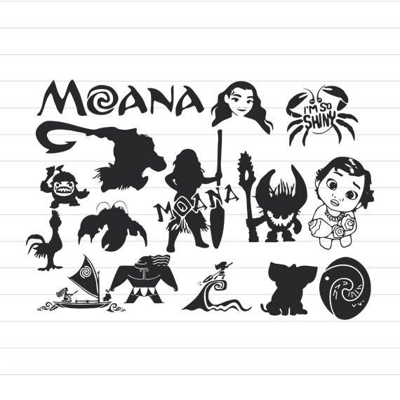 Free Free 222 Silhouette Baby Moana Svg Free SVG PNG EPS DXF File