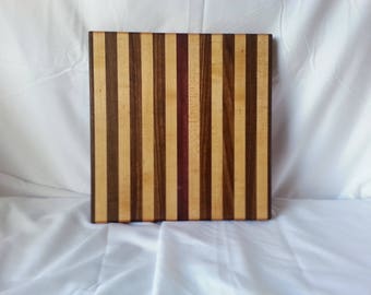Maple and Walnut Cutting Board