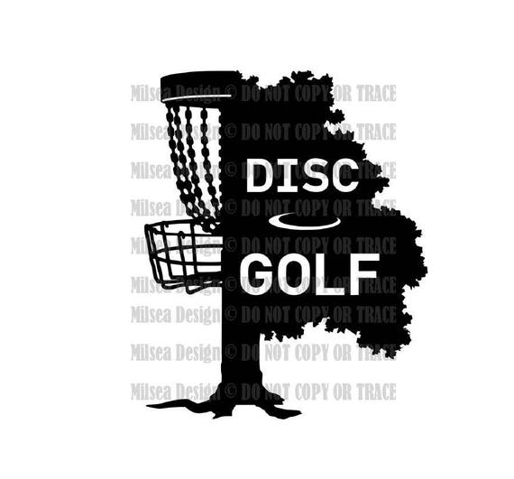 Download Disc Golf Tree Disc Golf Disc Golf SVG Svg DXF Eps Dxf