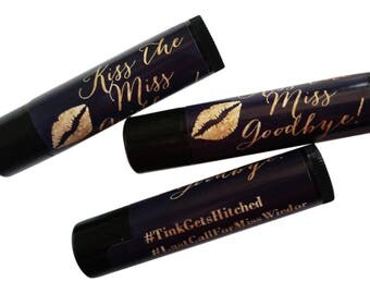 Personalized Lip Balm Party Favors; Custom Wedding, Event, and Business Promotional Items