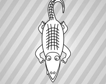 Alligator stencil | Etsy