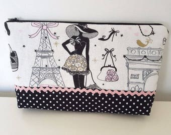 Pattern "Paris" make-up bag