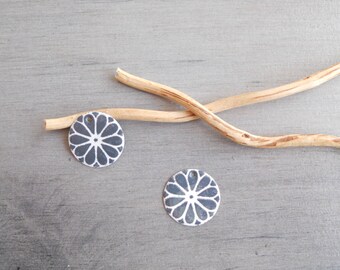 X 2 dark grey and white sequins