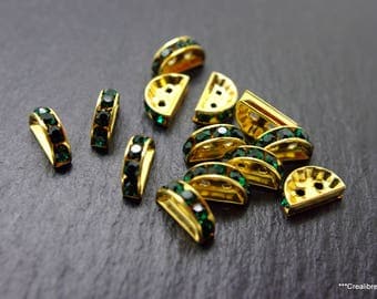 jewelry connectors twisted infinity gold unique 3d