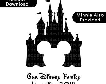 Download Disney castle vector | Etsy