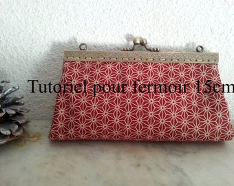 tutorial for door clasp coin shaped rectangular 15 cm