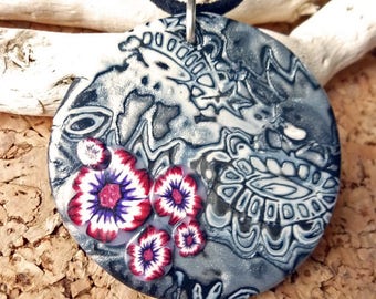 Disk polymer clay hidden Magic - model 2