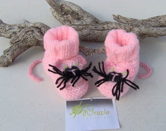 BABY PINK PANTHER BOOTIES HANDS