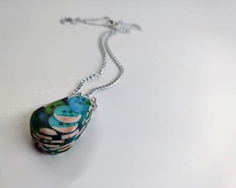 Resin button jewelry, Unique resin jewelry, Button resin jewelry, Jewelry gift, Unique gift