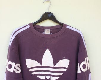 adidas sweatshirt mens purple