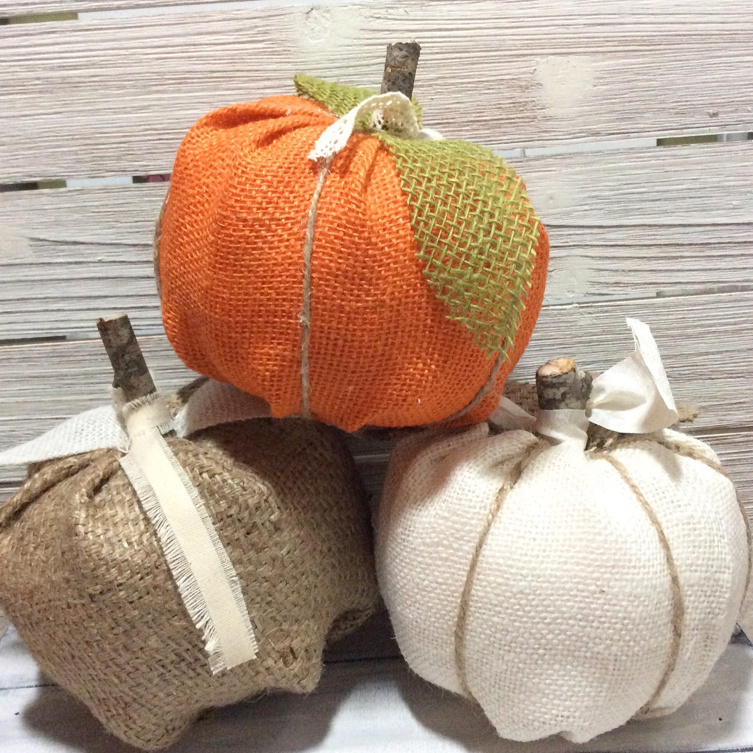 Fabric Pumpkin Decorative Pumpkins Fall Decor Foam Pumpkin