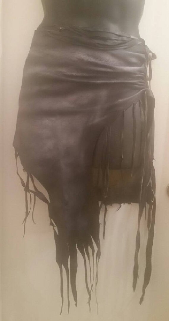 Authentic Leather Loincloth FESTIVAL Unisex COSPLAY Fetish