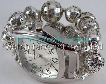 Chunky Silver n Rings.. Cute Silver Plated Interchangeable