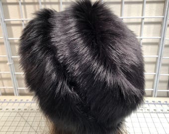 real bear fur hat