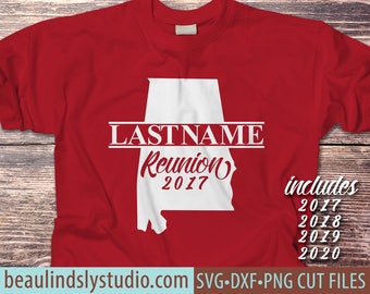 Alabama Family Reunion SVG, Alabama SVG Cutting File, Family Reunion T Shirt SVG, Cricut svg File Format, svg file for Silhouette Pattern