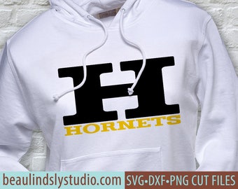 Hornets Team SVG, Hornets SVG, Any Sport SVG File, Team Sport svg, Football Mom svg, svg File For Silhouette, svg File For Cricut Project