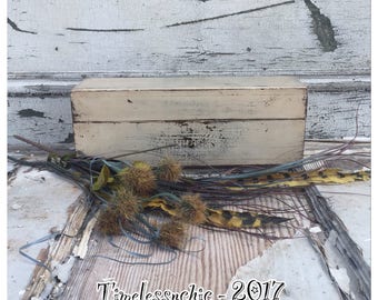 Vintage Recipe Box - Wooden Recipe Box - Wood Recipe Box - Recipe Box - Recipe Keeper - Vintage Recipe Keeper - Double Recipe Box - Wood Box