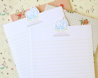 Recollection Elephant writing paper set