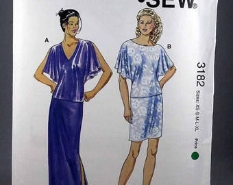 ON SALE Kwik Sew 3182, Misses' Tops and Skirts Sewing Pattern, Sewing Pattern, Misses' Patterns, Misses', Sizes XS, S, M, L, Xl, New and Uno