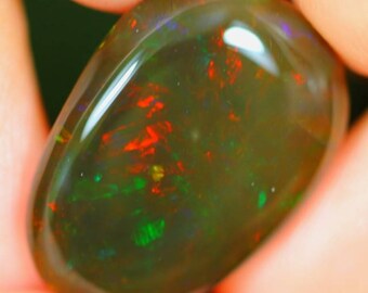 Lot De 50 Opales Welo Naturelles D'Éthiopie - AAA Qualité Flash Multicolore - Non Traité - 50 Carats