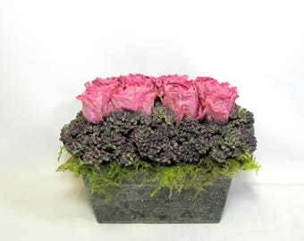 French Country Dried Flower Arrangement