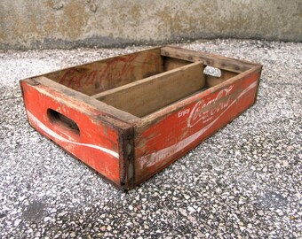 Class of 70 Coke Crate Coca Cola Crate Texas Decor 1970 Birthday Gift Advertising Wood Beverage Box DIY Table Storage Porch Plant Box