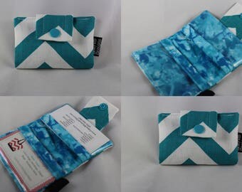 Business Card Wallet, Card Wallet, Business Card Holder, Wallet Card Case, Fabric Card Case, Fabric Wallet, Card Case