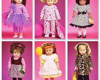 McCalls 6005 18 Inch Doll Clothes sewing pattern