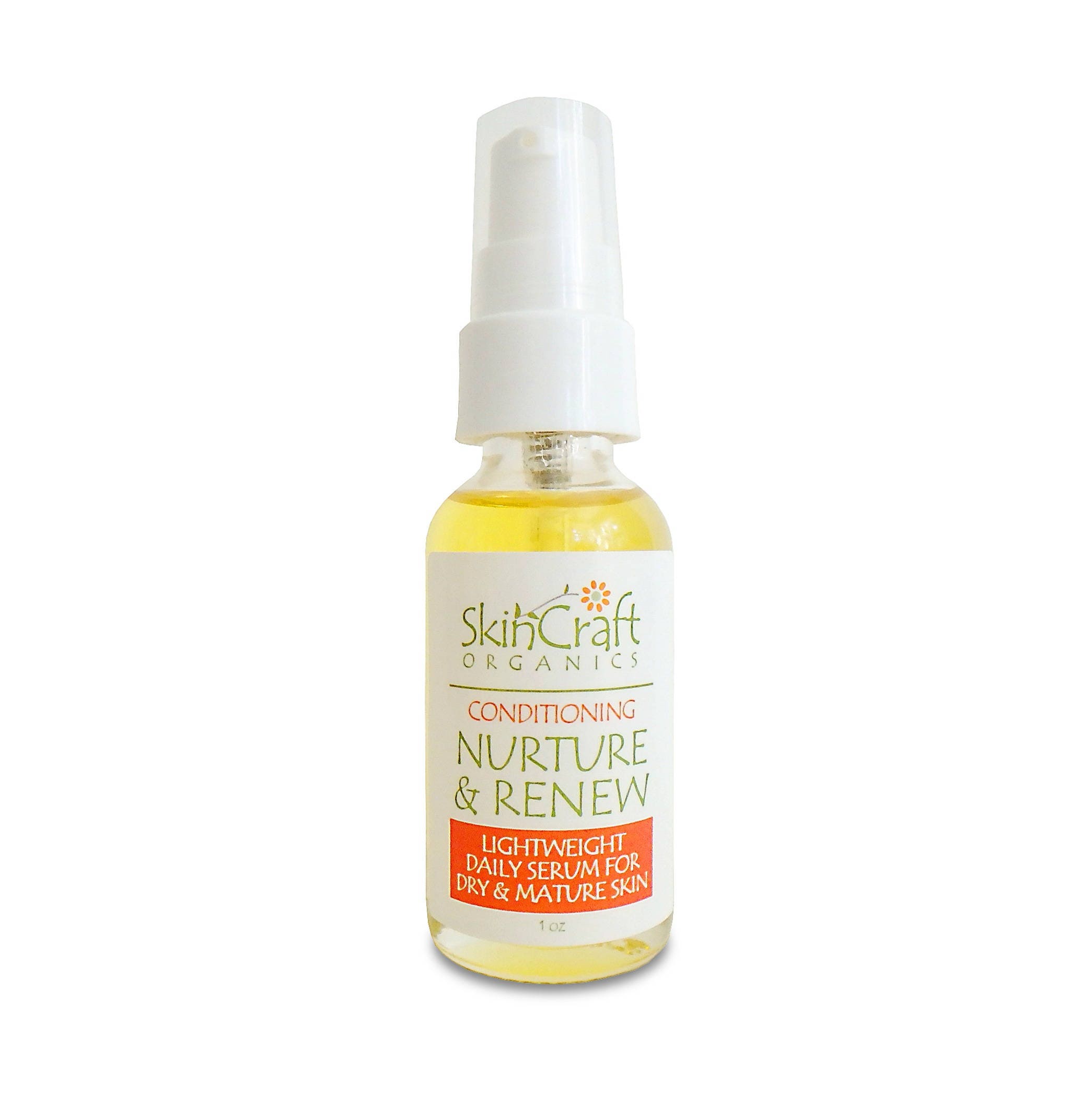 Natural Face Oil for Dry & Aging Skin w/ Borage Black