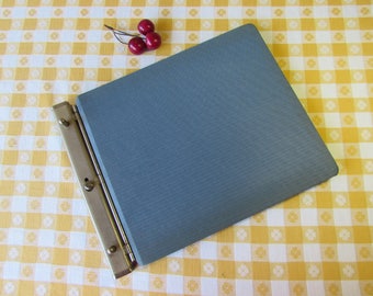 Ledger Binder - Account Book - Hinge Binder - Peg Binder - Journal - Mid Century Office Supply - Vintage 1960's