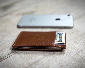 Mens Wallet, Gift For Man, Leather Card Sleeve, Slim Wallet, Mens Front Pocket Wallet, Minimalistic Wallet, Personalized Wallet (if needed)