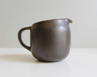 Heath Ceramics Coupe Creamer Brown California Pottery Mid Century
