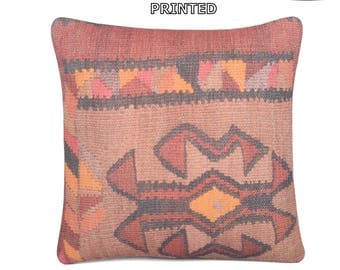 20x20 kilim pillow embellishing outdoor pillow case 20 inch pillow cover gypsy textile oversized throw pillow primitive country decor 11-50