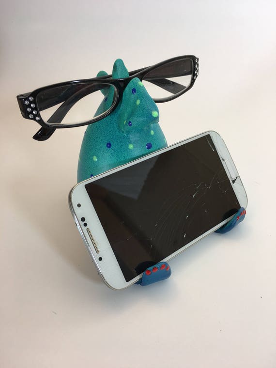 IPHONE STANDEYE GLass Holder Cell Phone Desk StandWomen