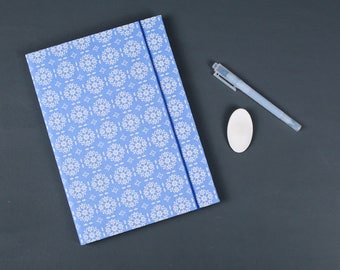 calendar 2018, calendario, blue weekly planer, agenda 2018, timer 2018, colorful calendar, fabric covered calendar, blue white vintage