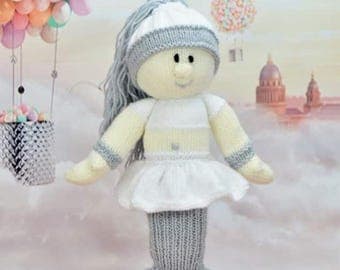KNITTING PATTERN - Mermaid Doll Knitting Pattern Download From Knitting by Post