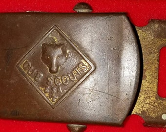 old CUB SCOUT belt buckle