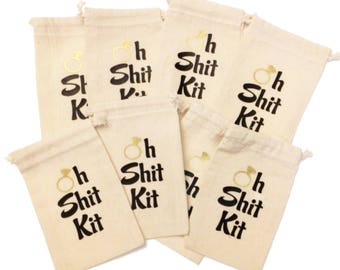 Bachelorette party favors, hangover kits, recovery kits, hangover survival kits, bachelorette party survival kits