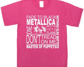 metallica baby t shirt