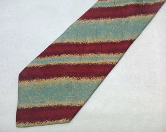 Vintage Issey Miyake Pattern Silk Tie