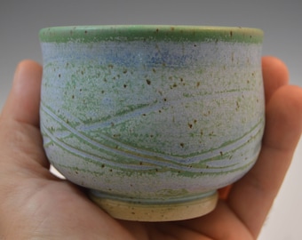 Yunomi, Tea Cup, Guinomi, Sake cup, handmade ceramic tea cup, pottery tea cup, stoneware cup, Free US First Class shipping