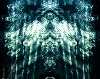 Carina Shero Light Wave 3D Lenticular Fine Art Nude Print