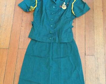 Vintage Adult Girl Scout Uniform