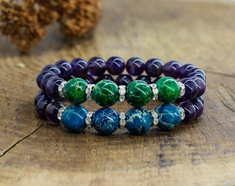His-and-her bracelet Couples bracelet Couples gift set Distance gift-for-boyfriend gift-for-girlfriend gift-for-husband gift-for-wife gift