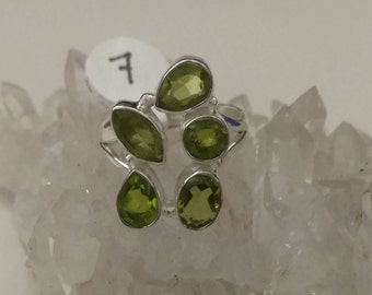 Peridot Ring Size 7