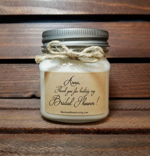 Bridal Shower Thank You Gift Hostess Thank you Gift 8oz