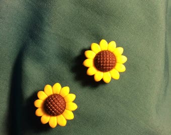 Cute SUNFLOWERS Sun Flowers Sunflower Fall Autumn Clog Shoe Charms