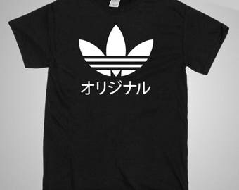 Japanese Adidas Inspired Shirt - Adidas Japan - UZI Japan