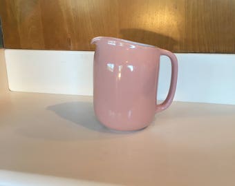 Heath Ceramics Pitcher in Rose Pink Made in Sausalito California