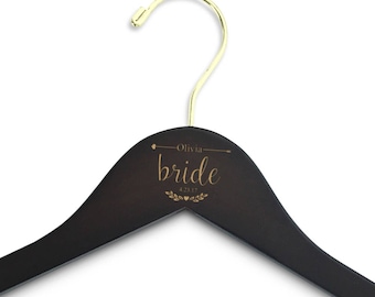 Bridesmaid Hangers - Personalized Hanger Wedding Favors - Wedding Dress Hanger - Bride Hanger - Bridesmaid Gift Idea - Custom Hanger Gift